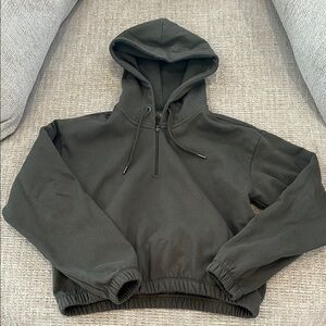 Dark Green Hoodie by TESLA